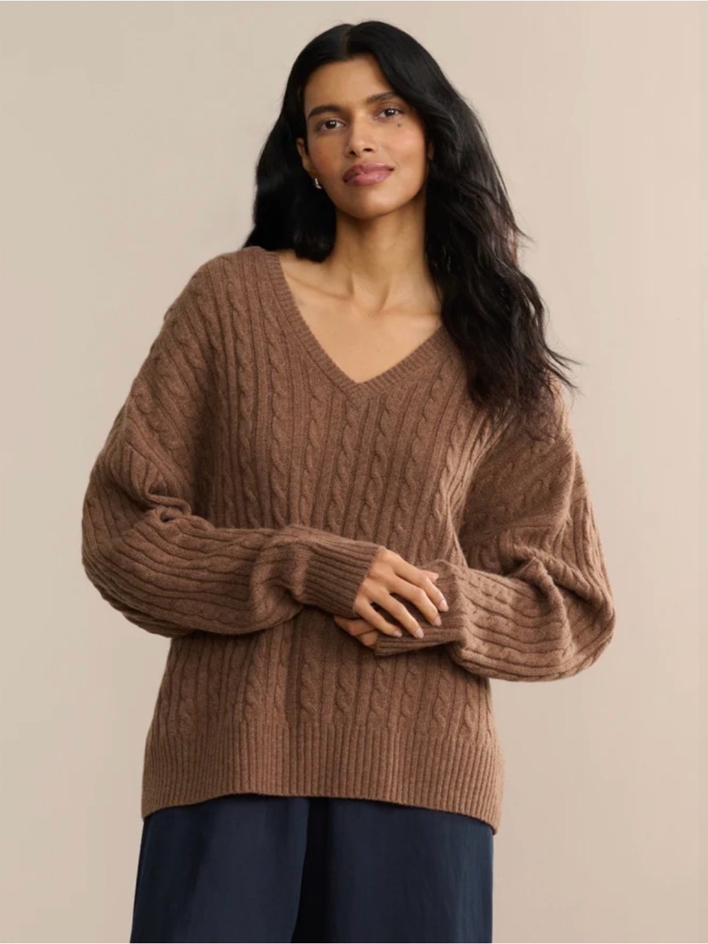 Jenni Kayne V Neck Sweater - Small - Nell
